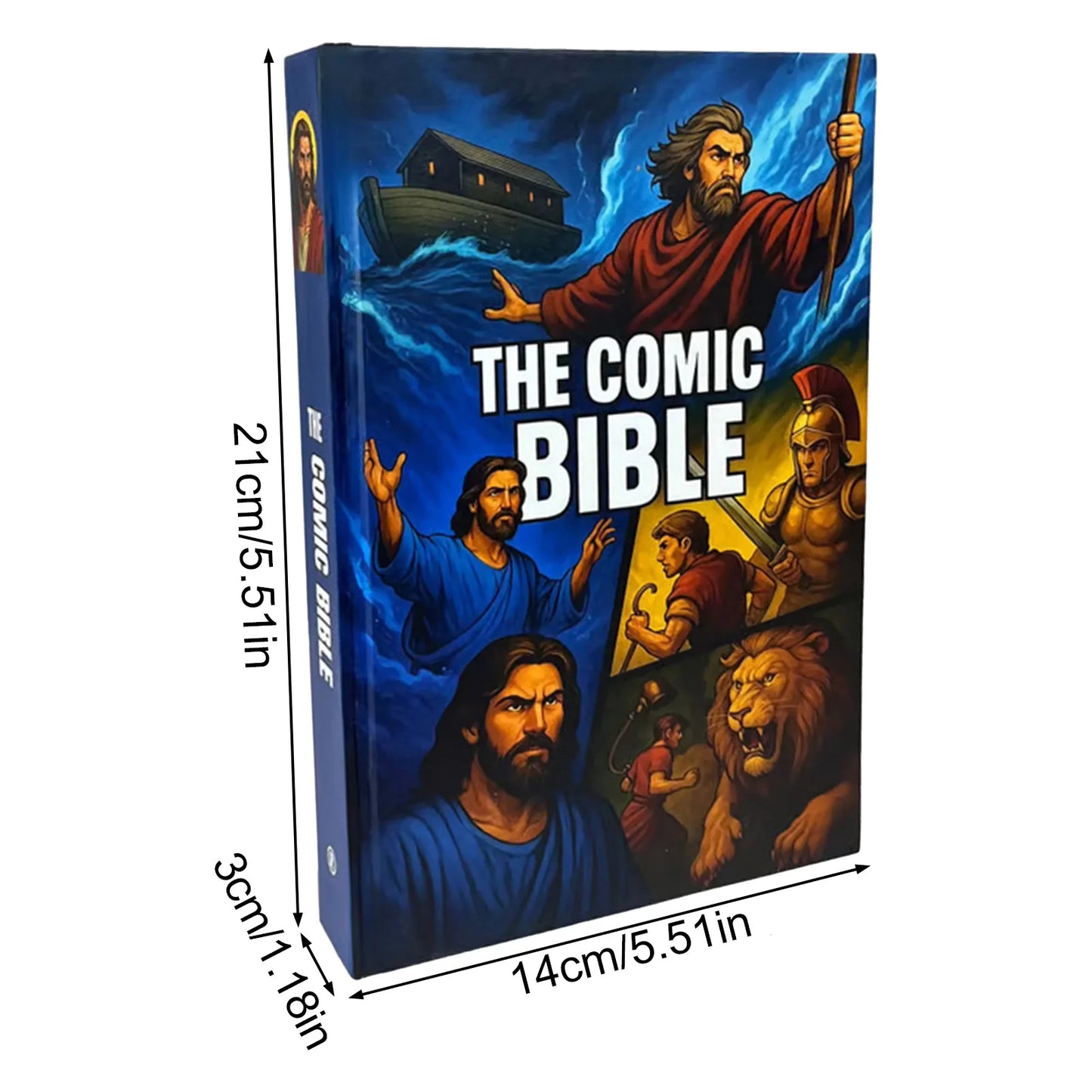 The Comic Bible Book. bible stories with images