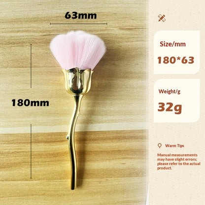 Rose shaped Powder loose Makeup Brush
