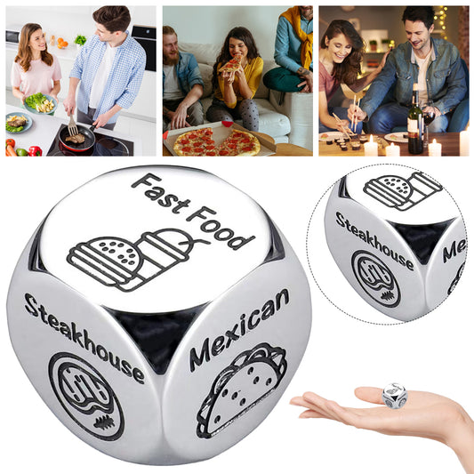 Date night food dice, let the dice choose your next meal