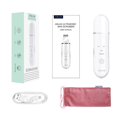 Ultrasonic Skin Scrubber Deep Face Cleaning