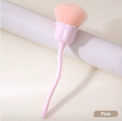 Rose shaped Powder loose Makeup Brush