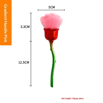 Rose shaped Powder loose Makeup Brush