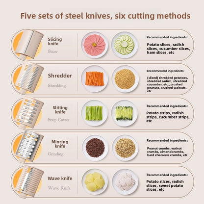 Multifunctional Electric Vegetable Slicer