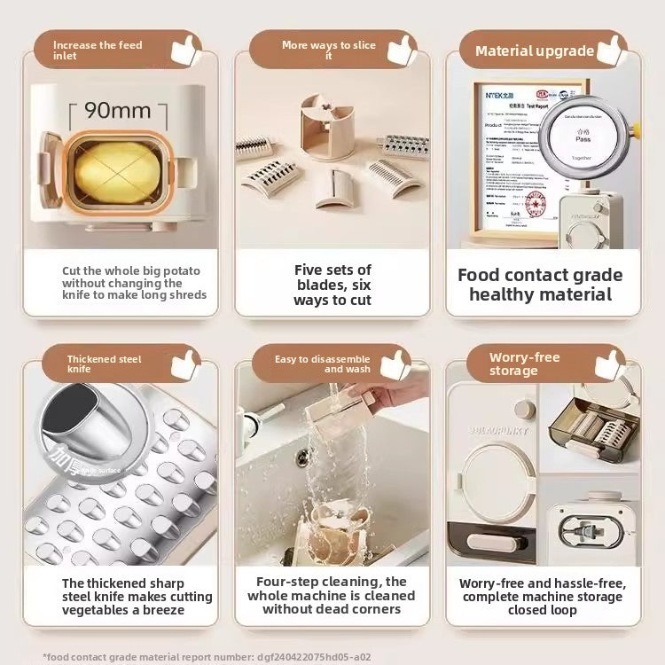 Multifunctional Electric Vegetable Slicer