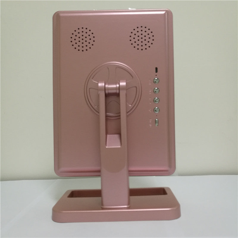 Touch Screen Makeup Mirror With LED Light & Music Speaker