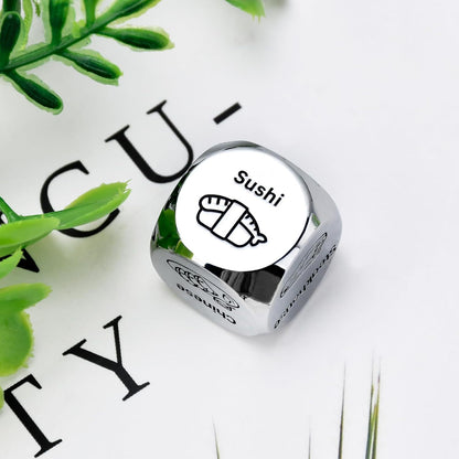 Date night food dice, let the dice choose your next meal