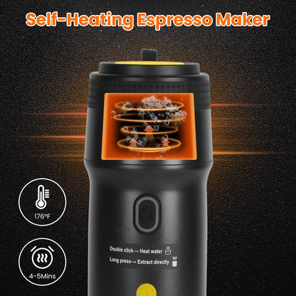 Portable Electric Espresso Machine Cordless Coffee Maker