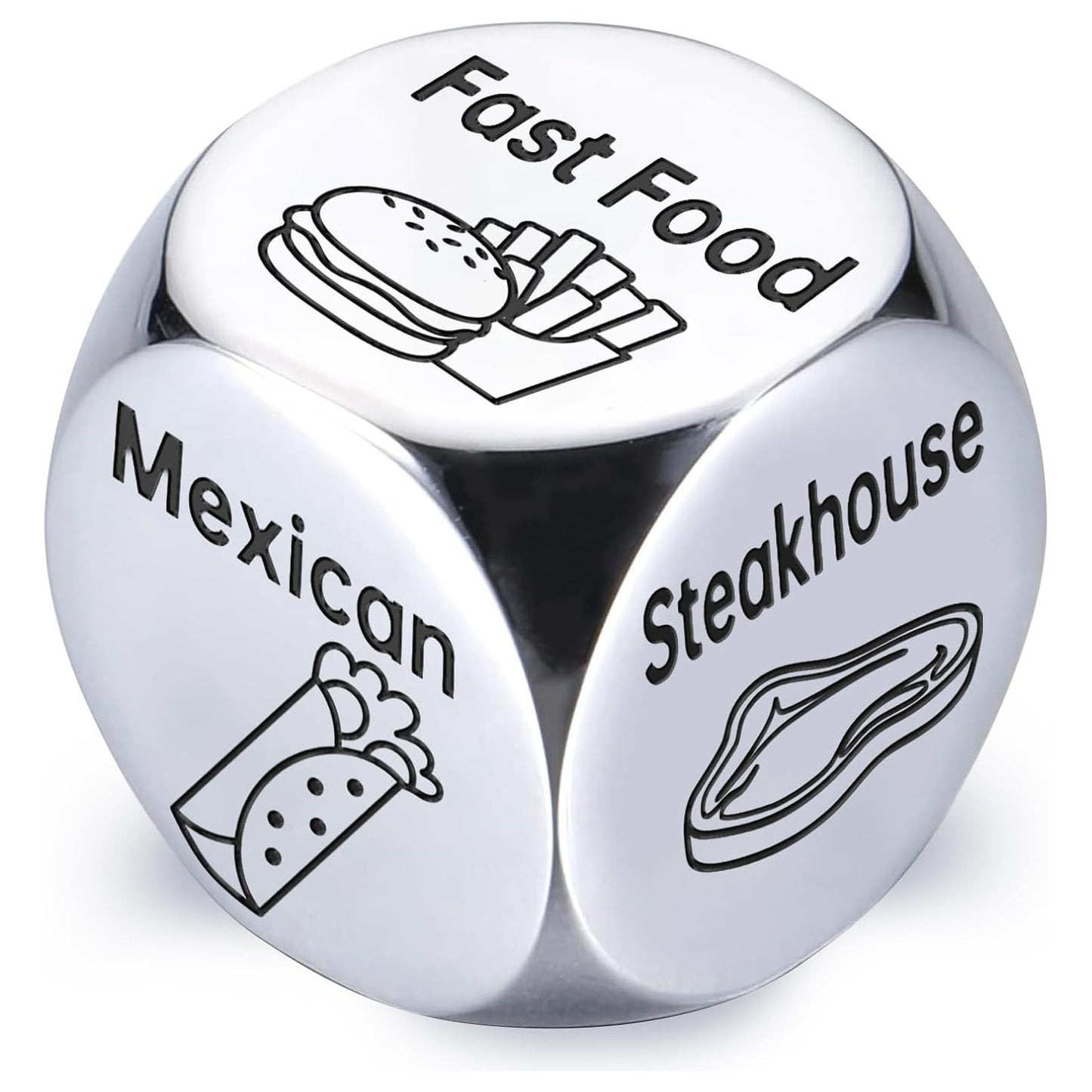 Date night food dice, let the dice choose your next meal