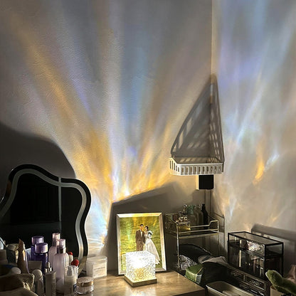 Water Ripple Ambient led crystal Light projection