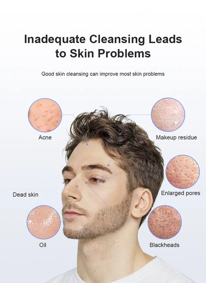 Sleek Portable Silicone Waterproof Face scrub
