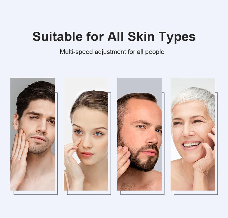 Sleek Portable Silicone Waterproof Face scrub