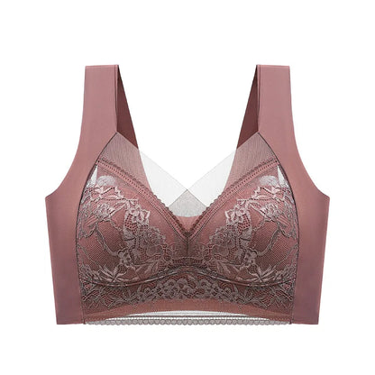 FallSweet Seamless Ice Silk Push Up lingerie Bra for Women