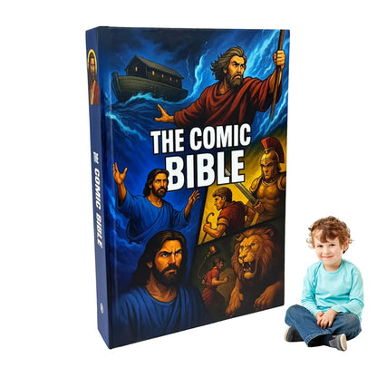 The Comic Bible Book. bible stories with images
