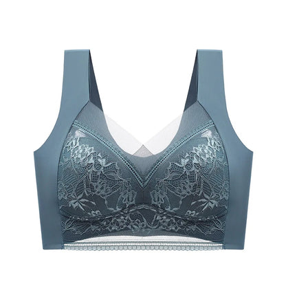 FallSweet Seamless Ice Silk Push Up lingerie Bra for Women