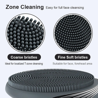 Sleek Portable Silicone Waterproof Face scrub