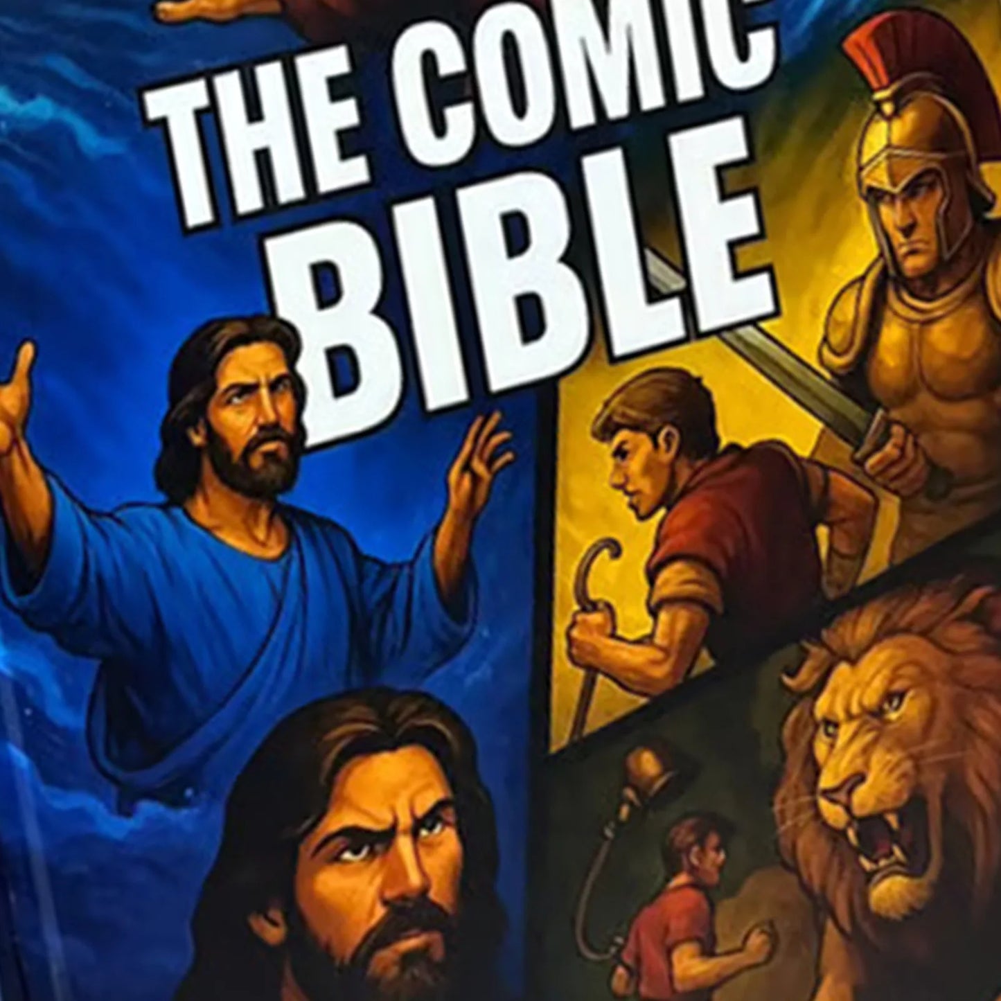 The Comic Bible Book. bible stories with images