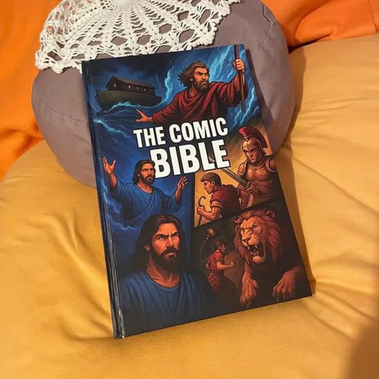 The Comic Bible Book. bible stories with images