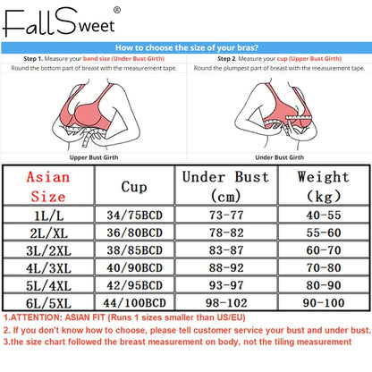 FallSweet Seamless Ice Silk Push Up lingerie Bra for Women