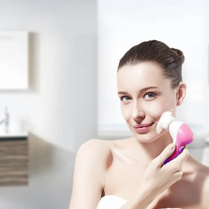 Electric Waterproof Facial Cleansing face/body Brush