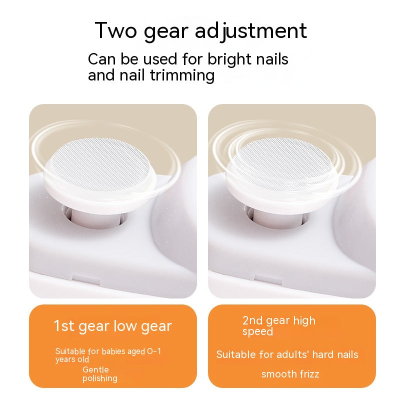 Electric Nail Brightener Automatic Multi-functional Anti-splash