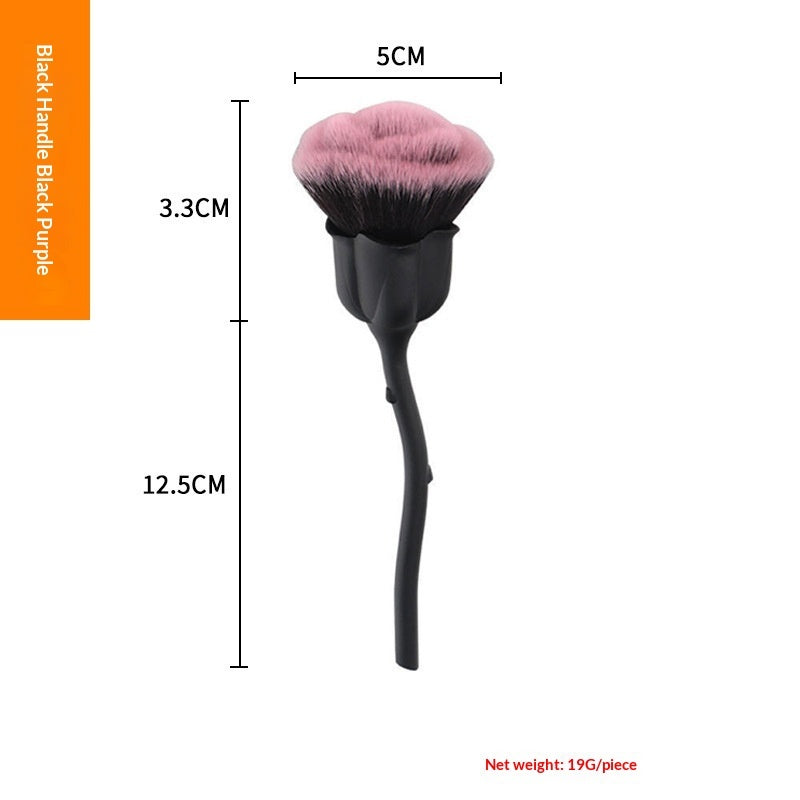 Rose shaped Powder loose Makeup Brush