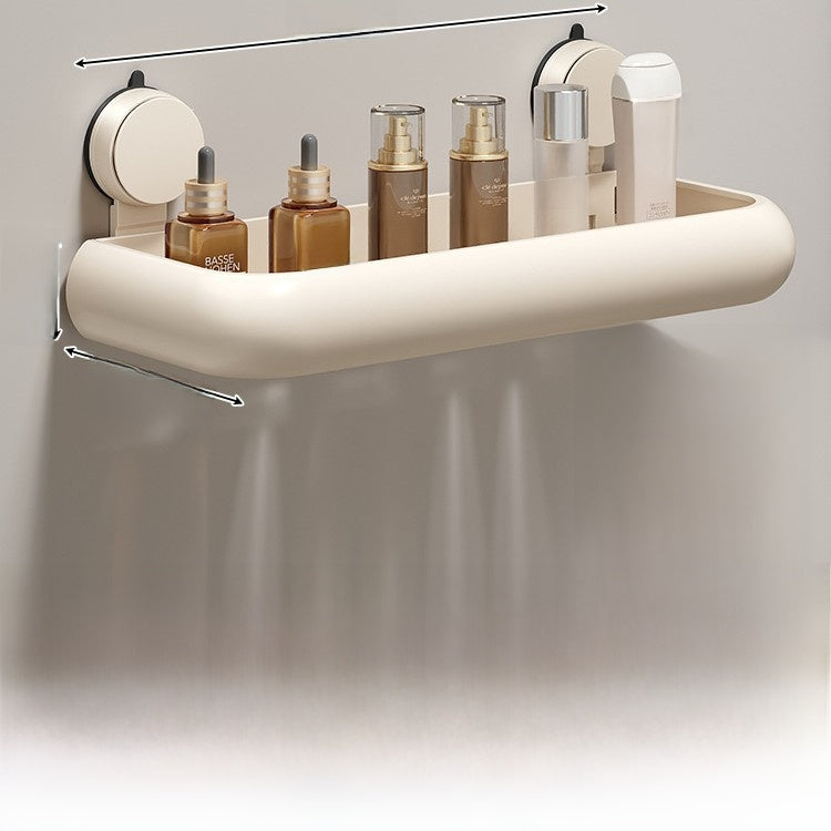 Wall Mounted Bathroom Storage Shelf with Hooks