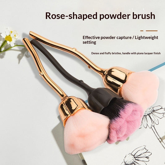 Rose shaped Powder loose Makeup Brush