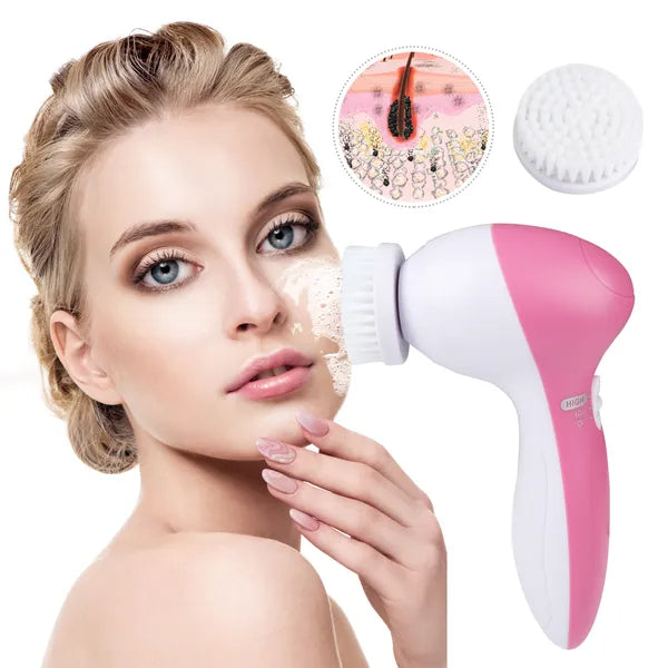 Electric Waterproof Facial Cleansing face/body Brush