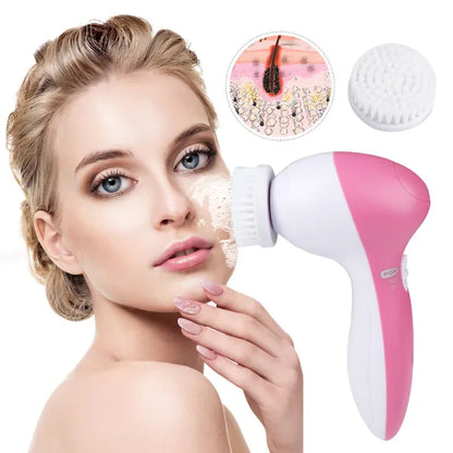 Electric Waterproof Facial Cleansing face/body Brush