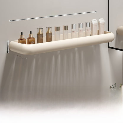 Wall Mounted Bathroom Storage Shelf with Hooks