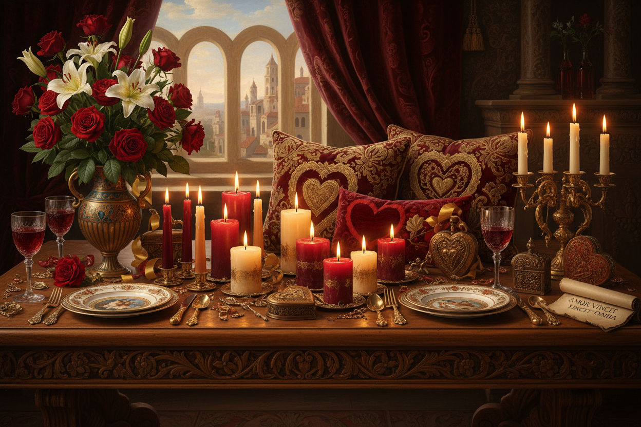 Valentine's Day Renaissance Home Decor